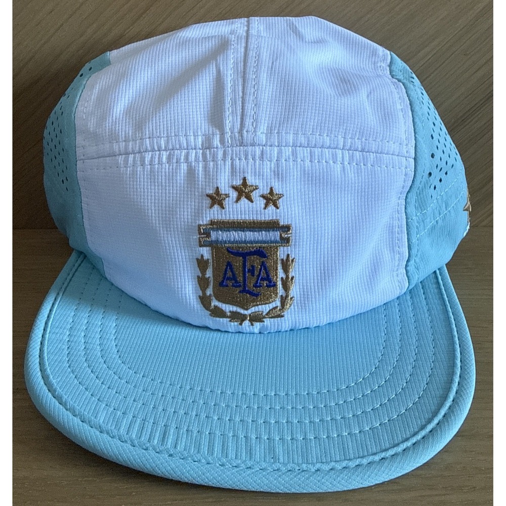 Argentina AFA National Three Star‎ Biker Hat Soccer Official League Blue White
